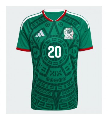 Mexico Henry Martin #20 Hjemmebanetrøje VM 2026 Kortærmet